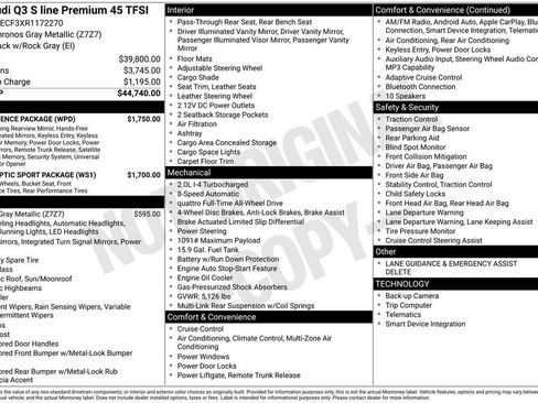 Used 2024 Audi Q3 2.0T Premium w/ Convenience Package image 5