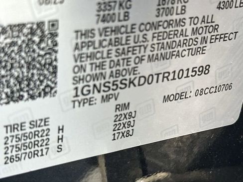 Certified 2026 Chevrolet Tahoe Premier w/ Sun And Tow Package image 35