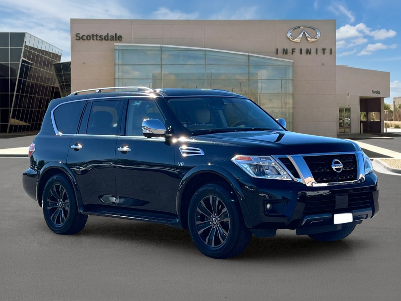 Used 2019 Nissan Armada Platinum w/ Captain's Chairs Package AWD/4WD image 7