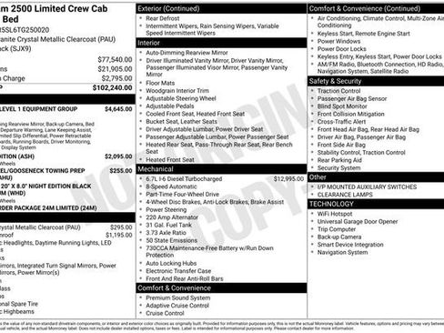 New 2026 RAM 2500 Limited AWD/4WD image 37