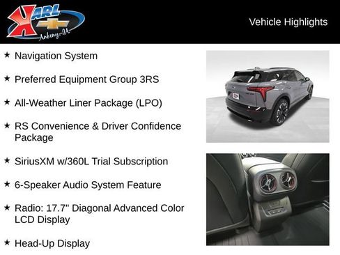 New 2025 Chevrolet Blazer EV RS image 3