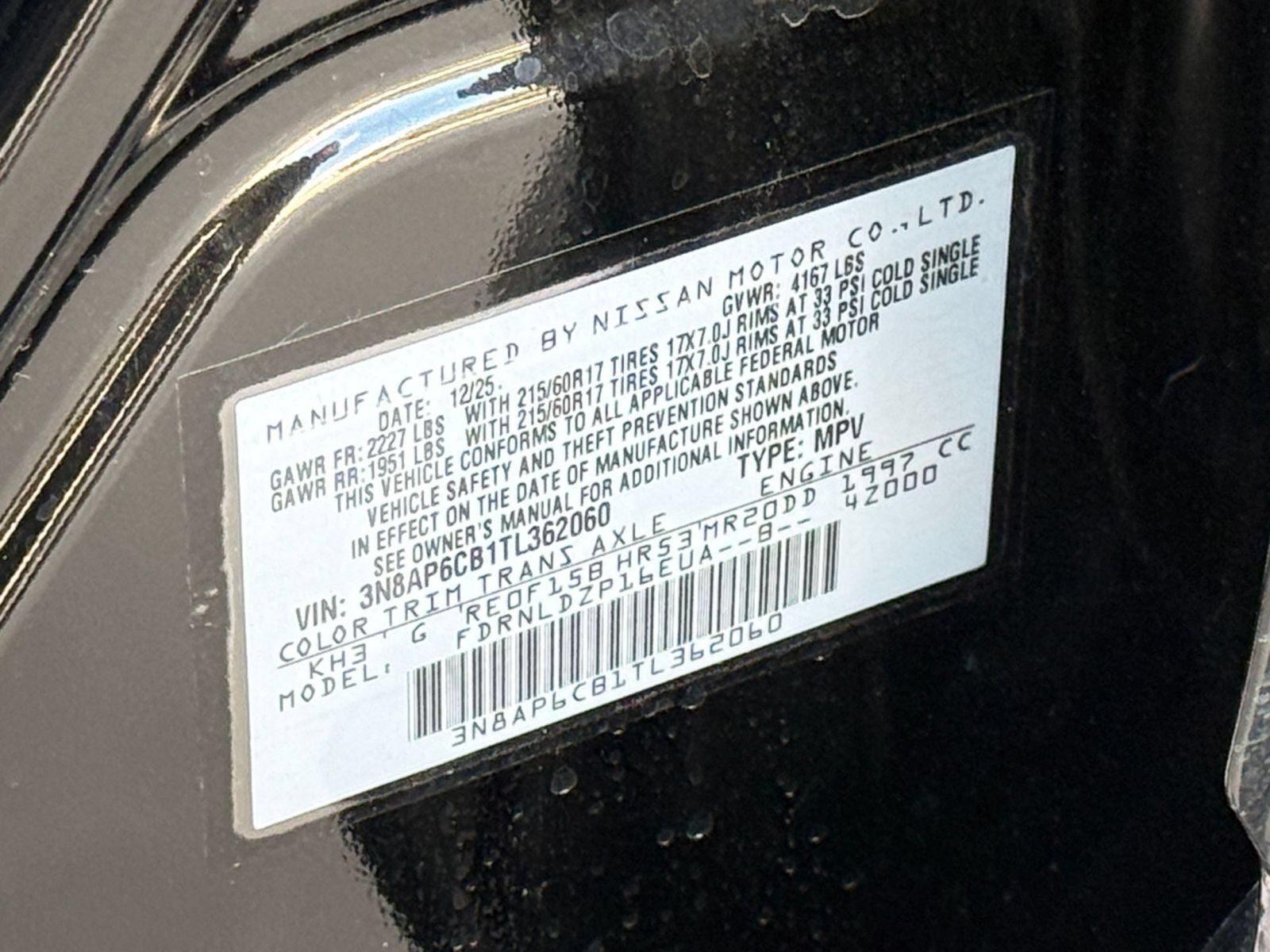 Used 2026 Nissan Kicks SV w/ Cold Weather Package AWD/4WD image 28