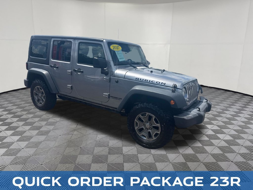 Used 2017 Jeep Wrangler Unlimited Rubicon w/ Connectivity Group AWD/4WD image 8