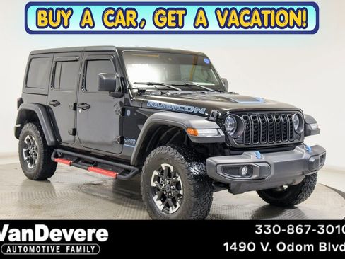 Used 2024 Jeep Wrangler Unlimited Rubicon 4xe AWD/4WD image 1