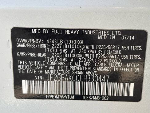 Used 2014 Subaru Crosstrek 2.0i Limited image 31