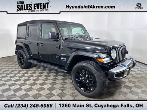 Used 2022 Jeep Wrangler Unlimited Sahara w/ Cold Weather Group image 1