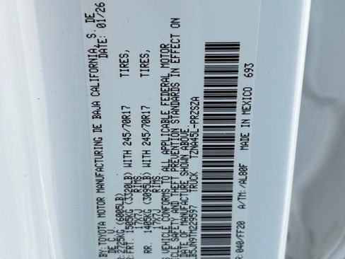 New 2026 Toyota Tacoma SR5 image 26