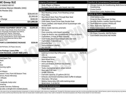 Used 2003 GMC Envoy SLE w/ 1SB Preferred Equipment Group