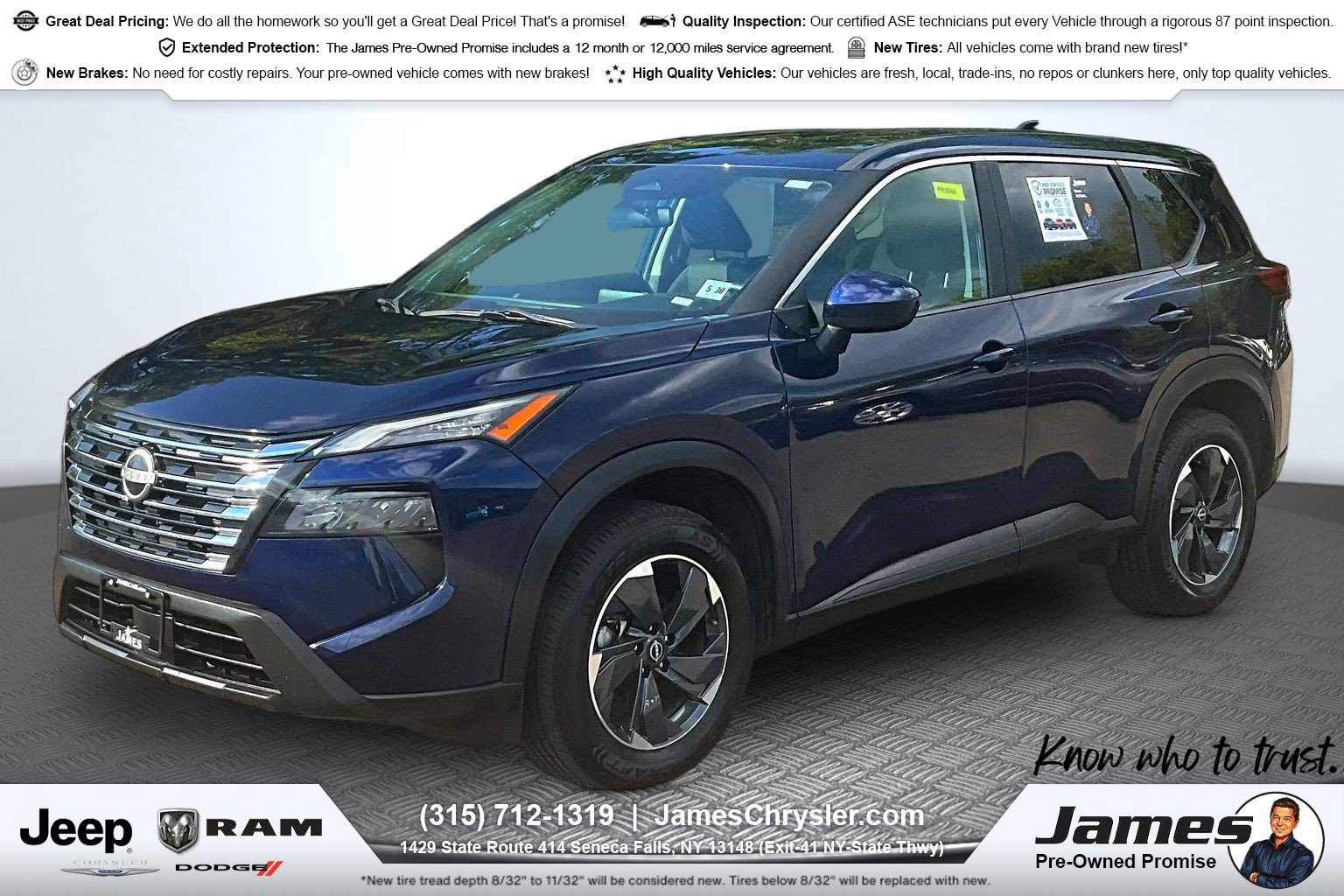 Used 2024 Nissan Rogue SV AWD/4WD image 1