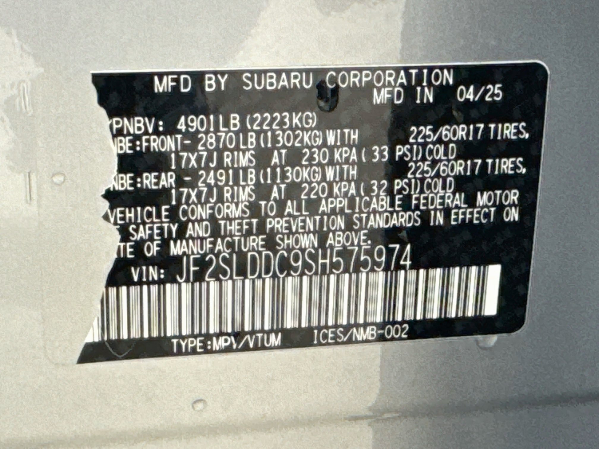 Certified 2025 Subaru Forester Premium AWD/4WD image 29
