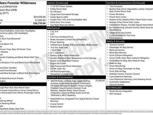 Used 2024 Subaru Forester Wilderness image 27