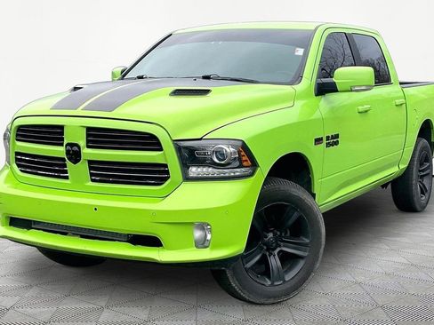 Used 2017 RAM 1500 Sport w/ Sublime Green Sport Package image 1