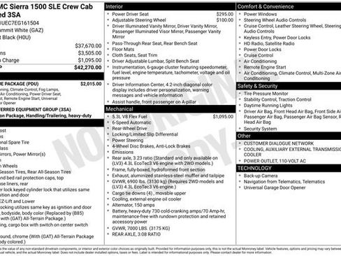 Used 2014 GMC Sierra 1500 SLE w/ SLE Value Package RWD image 3