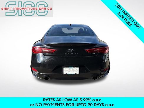 Used 2018 INFINITI Q60 2.0t w/ Moonroof Package RWD image 5