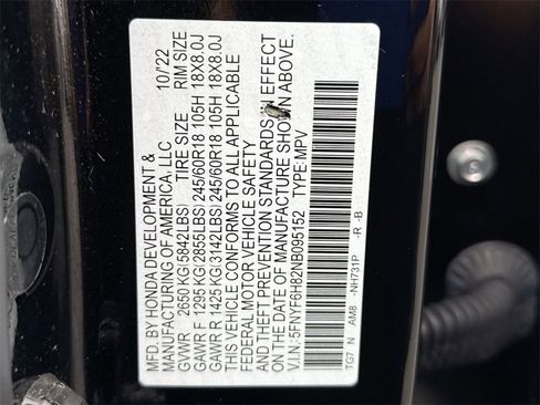 Used 2022 Honda Pilot TrailSport image 28