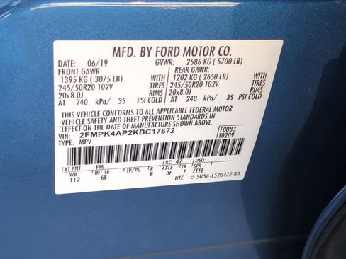 Used 2019 Ford Edge ST w/ Convenience Package image 34