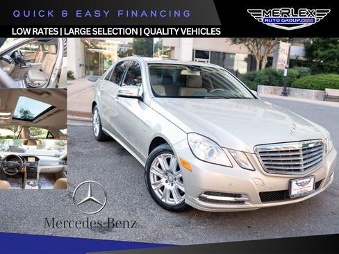 Used 2012 Mercedes-Benz E 350 4MATIC Sedan image 1