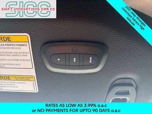 Used 2021 Jeep Wrangler Unlimited Sahara AWD/4WD image 21