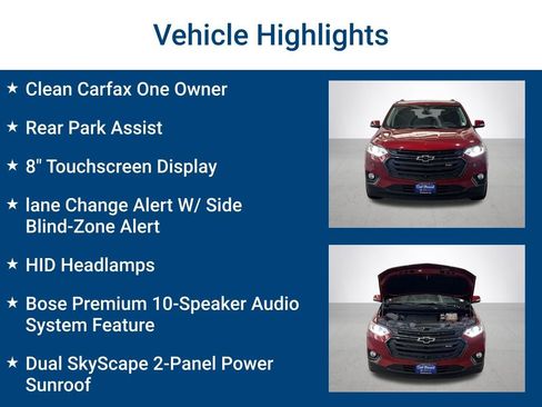 Used 2020 Chevrolet Traverse RS image 3