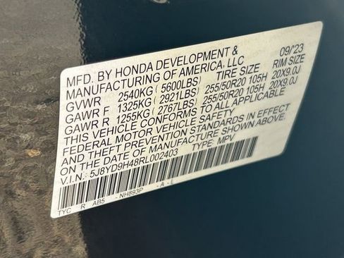 Used 2024 Acura MDX Technology image 33