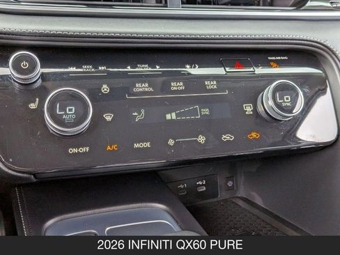 Certified 2026 INFINITI QX60 Pure w/ Cargo Package FWD image 25