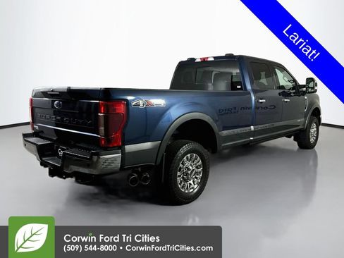 Used 2020 Ford F350 Lariat w/ Lariat Ultimate Package AWD/4WD image 14
