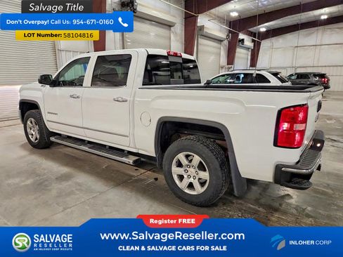Used 2015 GMC Sierra 1500 SLT w/ SLT Crew Cab Value Package AWD/4WD image 3