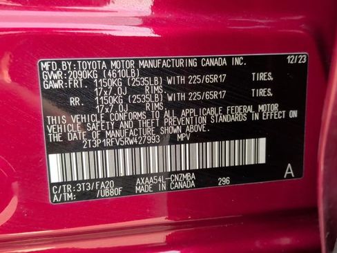 Certified 2024 Toyota RAV4 XLE w/ Convenience Package image 30