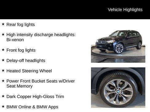 Used 2015 BMW X3 xDrive35i AWD/4WD image 38