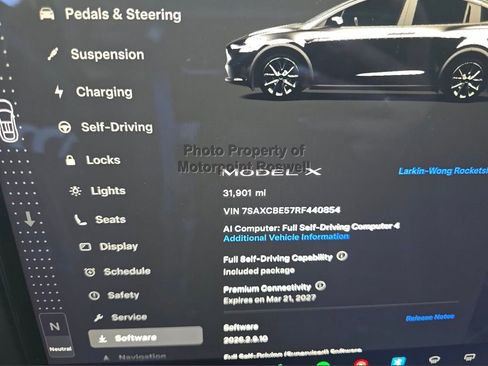 Used 2024 Tesla Model X AWD/4WD image 3