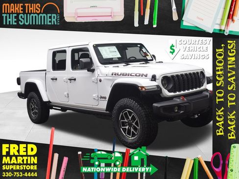New 2026 Jeep Gladiator Rubicon w/ Safety Group AWD/4WD image 1