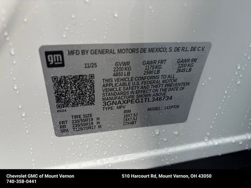 New 2026 Chevrolet Equinox LT w/ Convenience Package II image 29