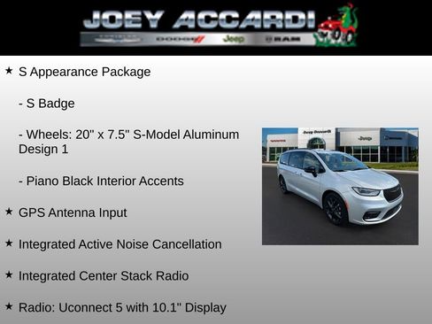 New 2026 Chrysler Pacifica Select w/ S Appearance Package image 8