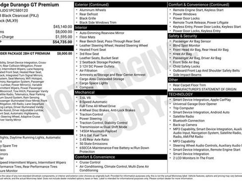 Used 2023 Dodge Durango GT AWD/4WD image 11