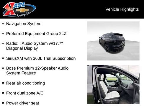 Certified 2025 Chevrolet Traverse High Country AWD/4WD image 2
