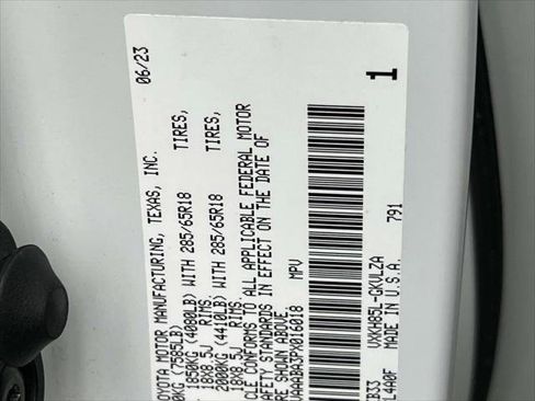 Certified 2023 Toyota Sequoia TRD Pro image 18