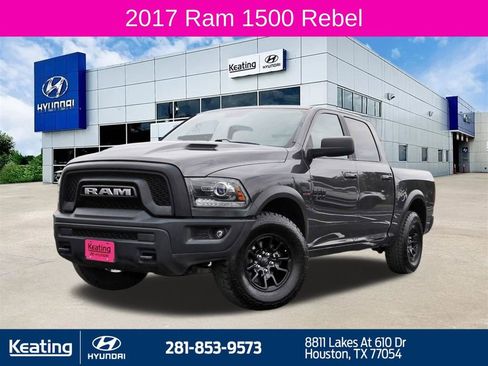 Used 2017 RAM 1500 Rebel w/ Ram 1500 Black Rebel Group AWD/4WD image 1