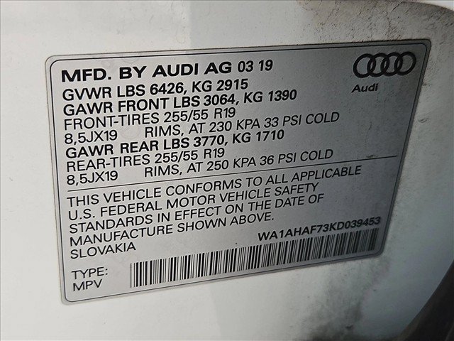 Used 2019 Audi Q7 2.0T Premium w/ Convenience Package AWD/4WD image 30