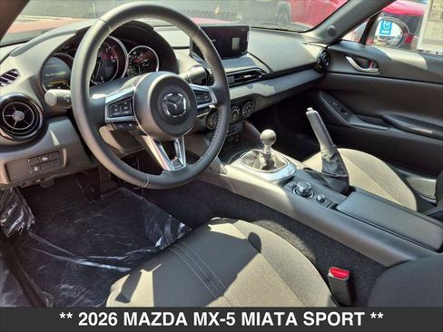 New 2026 MAZDA MX-5 Miata Sport w/ Weather Package RWD image 7