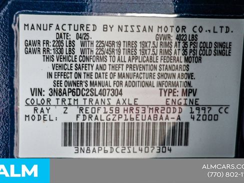 Used 2025 Nissan Kicks SR w/ SR Premium Package FWD image 46