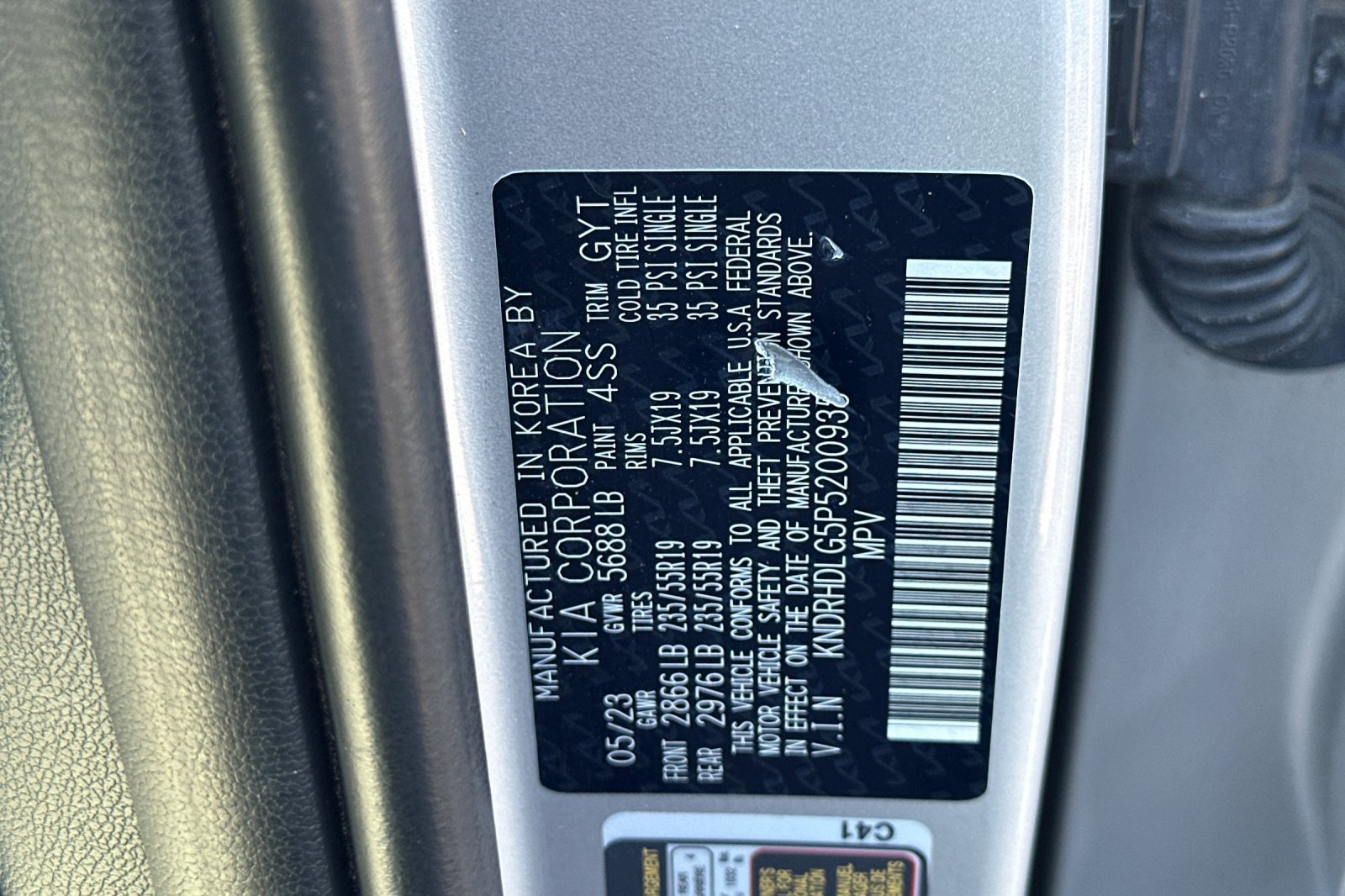Certified 2023 Kia Sorento EX AWD/4WD image 30
