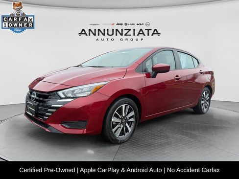 Certified 2025 Nissan Versa SV FWD image 1