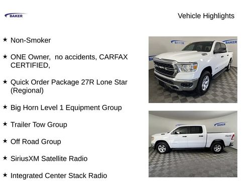 Used 2023 RAM 1500 Lone Star w/ Trailer Tow Group AWD/4WD image 4
