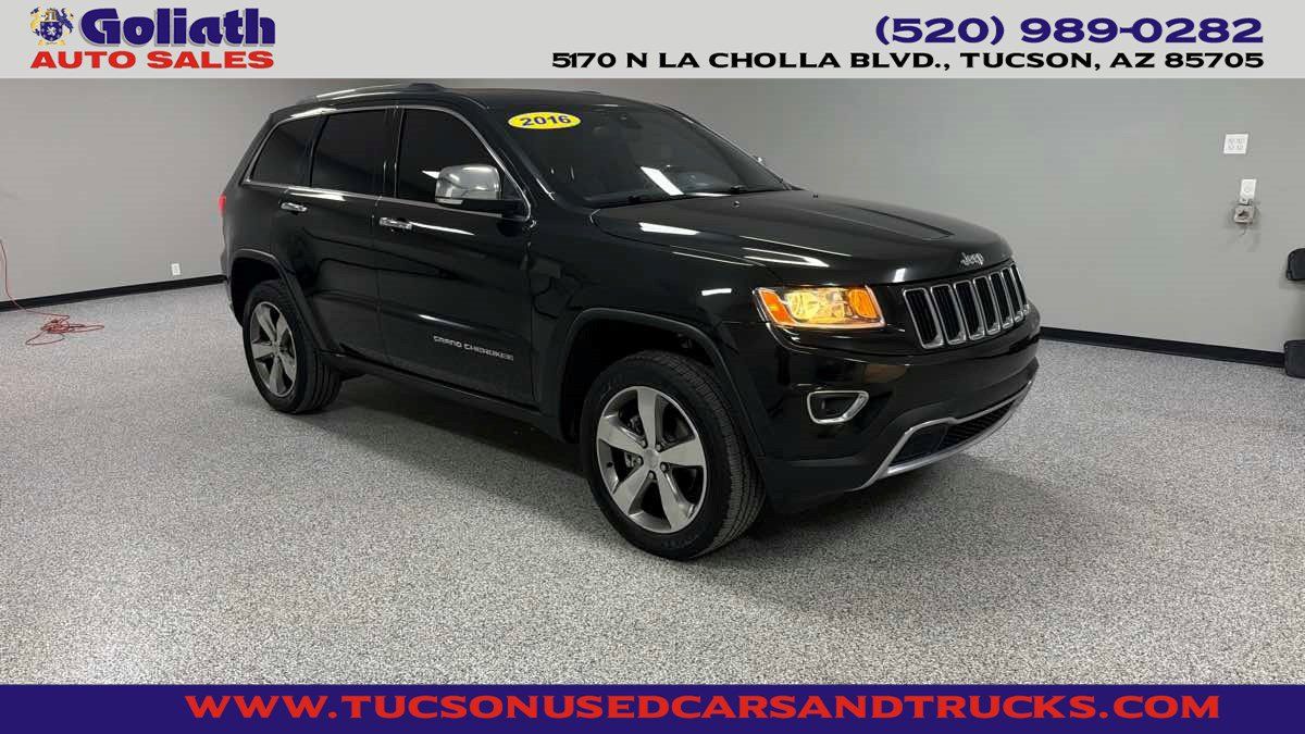 Used 2016 Jeep Grand Cherokee Limited w/ Trailer Tow Group IV AWD/4WD image 1