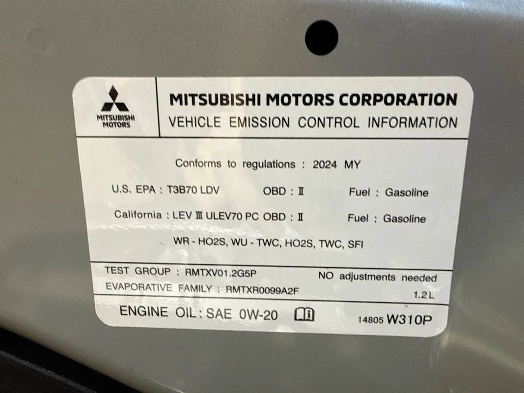 Used 2024 Mitsubishi Mirage ES FWD image 55