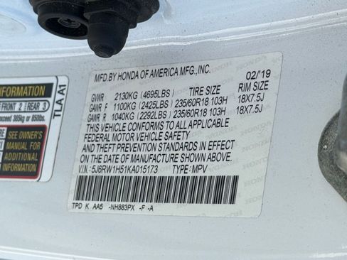 Used 2019 Honda CR-V EX image 22