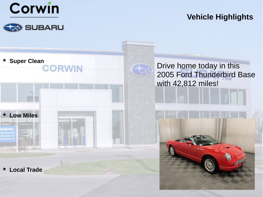 Used 2005 Ford Thunderbird RWD image 6