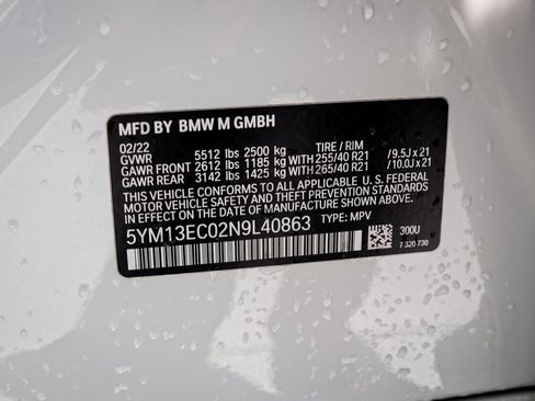 Used 2022 BMW X3 M w/ Competition Package AWD/4WD image 35