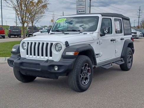 Used 2021 Jeep Wrangler Unlimited Sport AWD/4WD image 2