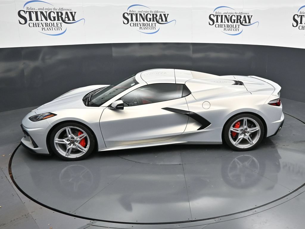 Certified 2023 Chevrolet Corvette Stingray Preferred Conv w/ Chrome Exterior Badge Package RWD image 21